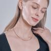ELLE Jewelry Clip Chain Layered Necklace ELBRNN188