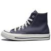 Chuck Taylor 70S Seasonal Fashion Comfortable Durable High-Top Canvas Shoes Unisex Sneakers Dark-Blue A13334C