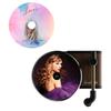 1 Set Car Air Freshener Vintage Record Player Turntable 6/12 Singer Compact Disc Fragrance Tablets Air Vent Mount Auto Aromatherapy Diffuser Ornament