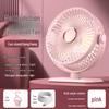 Portable USB Rechargeable Mini Clip Fan – Silent, Multifunctional, Ideal for Dorms and Desktops