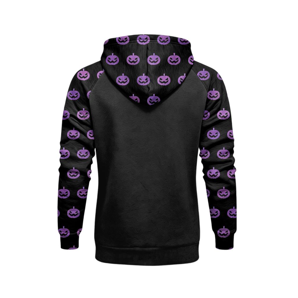 Men's Loose Fit Printed Hoodie with Pocket and Drawstring Casual Sweatshirt for Everyday Wear