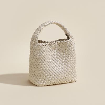 Handwoven Bag 2025 New Women's Bag Summer Versatile Handheld Bucket Bag Fashion Single Shoulder Crossbody Small Bag