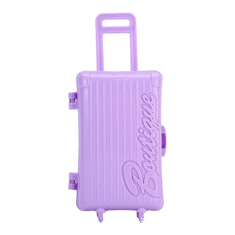 

1 комплект Модный мини-чемодан для кукол Дорожный кейс Новейший наряд Повседневная одежда Рубашка Брюки Одежда для кукольных аксессуаров Детская игрушка Подарок Excluding Doll