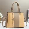 Splicing Women's Bags  New Large Capacity Women's Crossbody Bag Commuting Women's Handbag Mom Colored Single Shoulder Bag