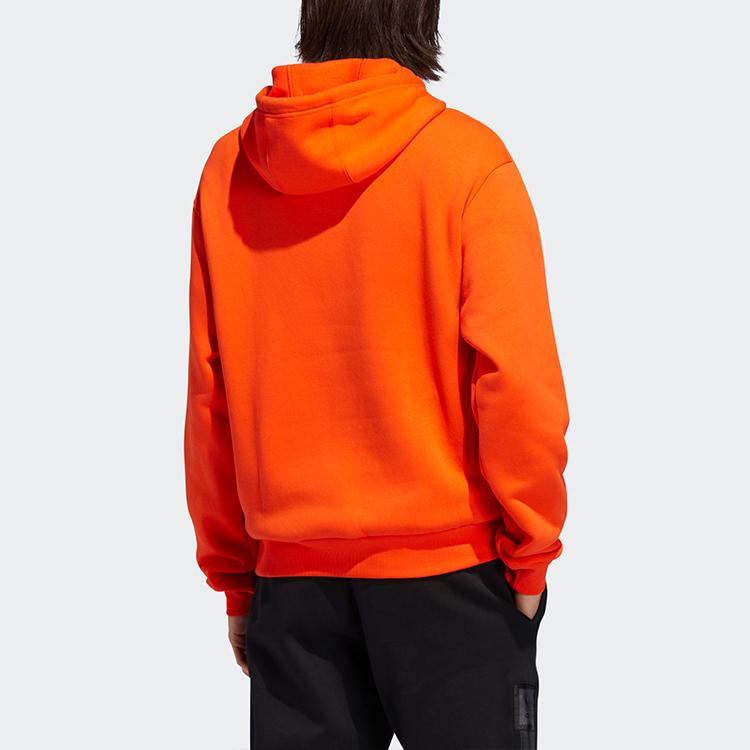 Adidas Originals Trefoil Hoodie Men Tops Orange Yellow EC7333