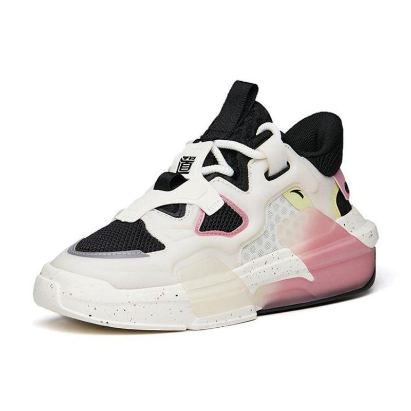 Anta Badao 3.0 Low Top Sneakers Womens Black White 122218084-2