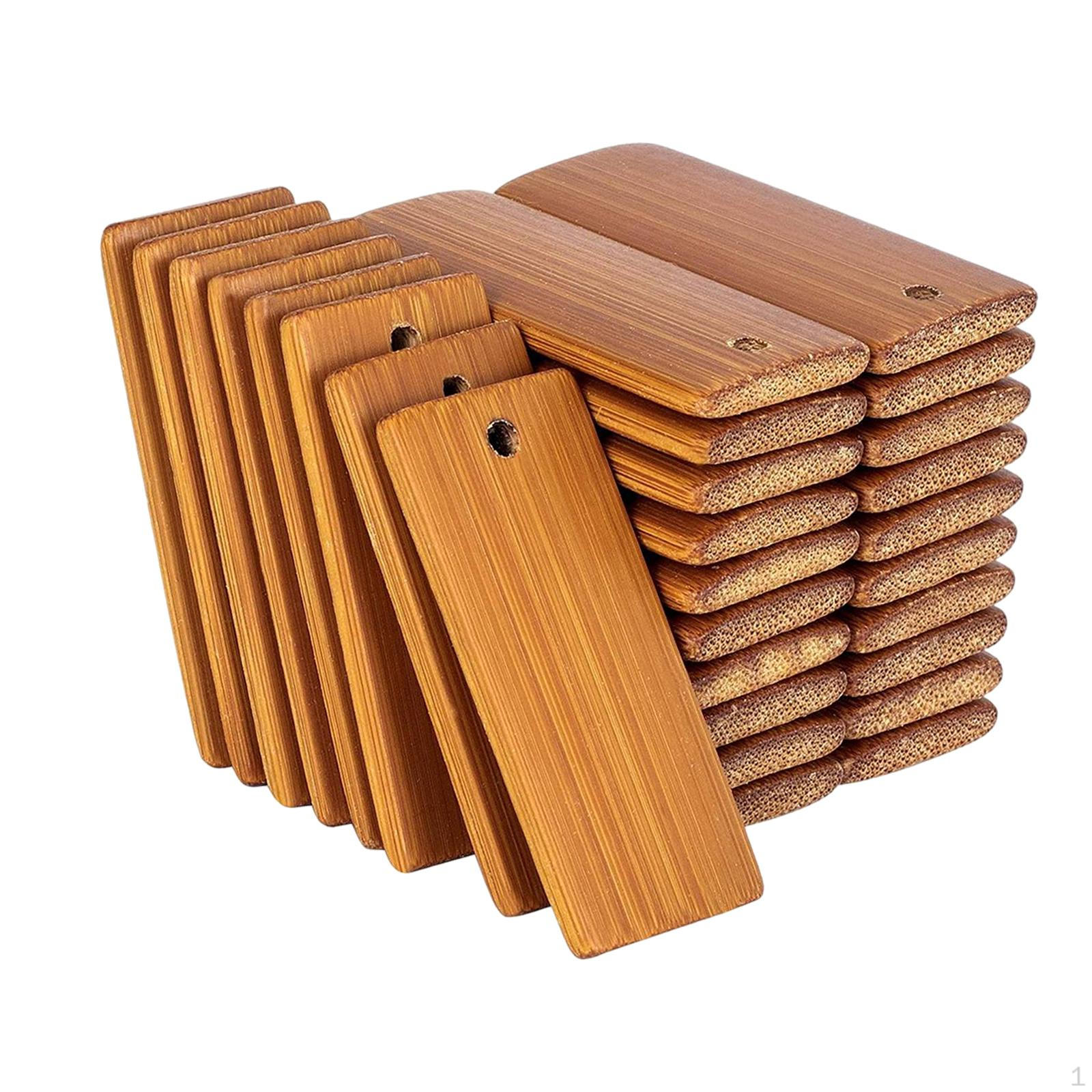 

Бамбуковые бирки с чипом, сделай сам, брелок для ключей, подвески, брелоки, заготовка для украшения сумки 6cmx3cm