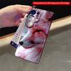 2DFlat Samsung phone case Pink Fox with Glittering Fur Close-up Applicable to Galaxy S22 S23 S24 S25ULTRA S26 A12 A13 A14 A15 A16
