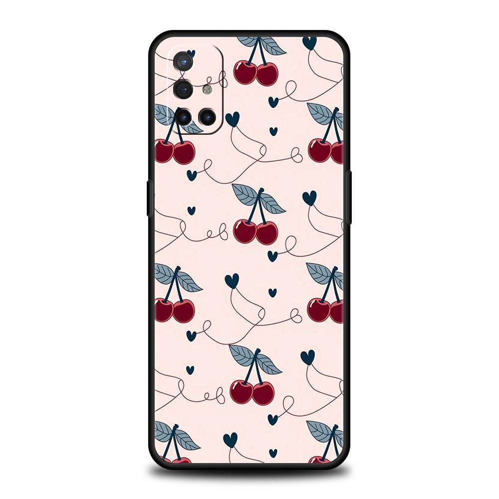 

Phone Case For Oneplus 13R 12R 13 12 10T 10R Nord N100 N200 N10 10 9 9R 9RT CE 2 Z Pro Soft TPU Fresh Summer Fruit Lemon Cherry Nord N30