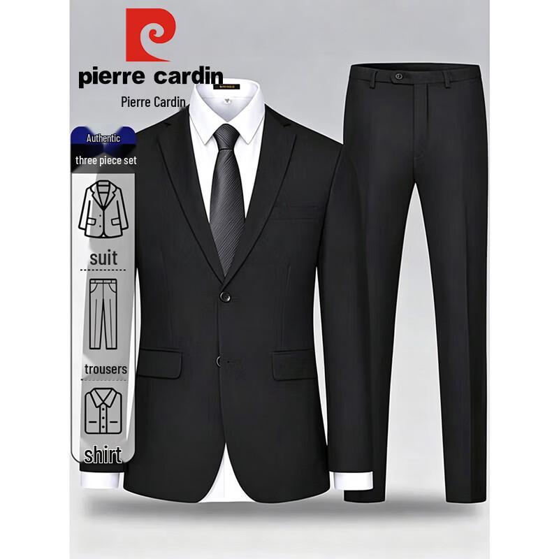Pierre Cardin Men's Slim Fit Business Suit Set