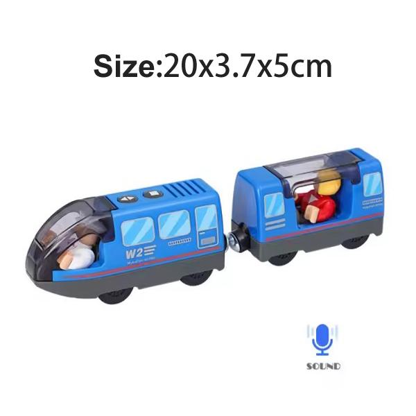 Magnetic Train Toys Wooden Railway Tracks Accessories Locomotive Diecast Slot Fit for All Wood Brand Wooden Tracks Toys For Kids