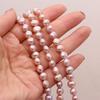 1String, Nugget Pearls, 7–8 Mm, Boho Natural Freshwater Pearl Beads, for DIY Necklaces, Bracelets, Anklets, Jewelry Making, 36cm