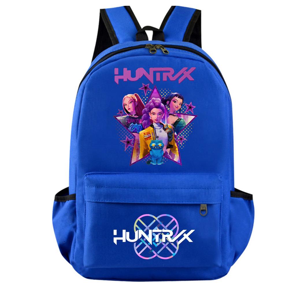 Anime K-Pop Demon Hunters Printed Backpack for Teenager Student Girl Boy Bookbag Schoolbag Women Large Capacity Waterproof Travel Bag Kid Gift