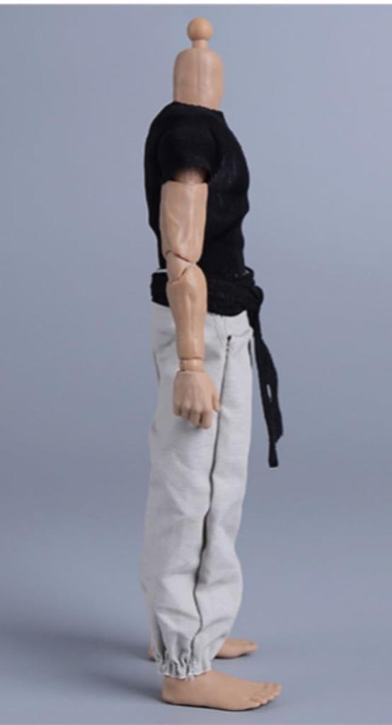 HiPlay ATStory 1/12 Scale Combat Suit 06FS047C T-Shirt, Belt, and Pants for Articulated Action Figures, Compatible with TBLeague Bodies