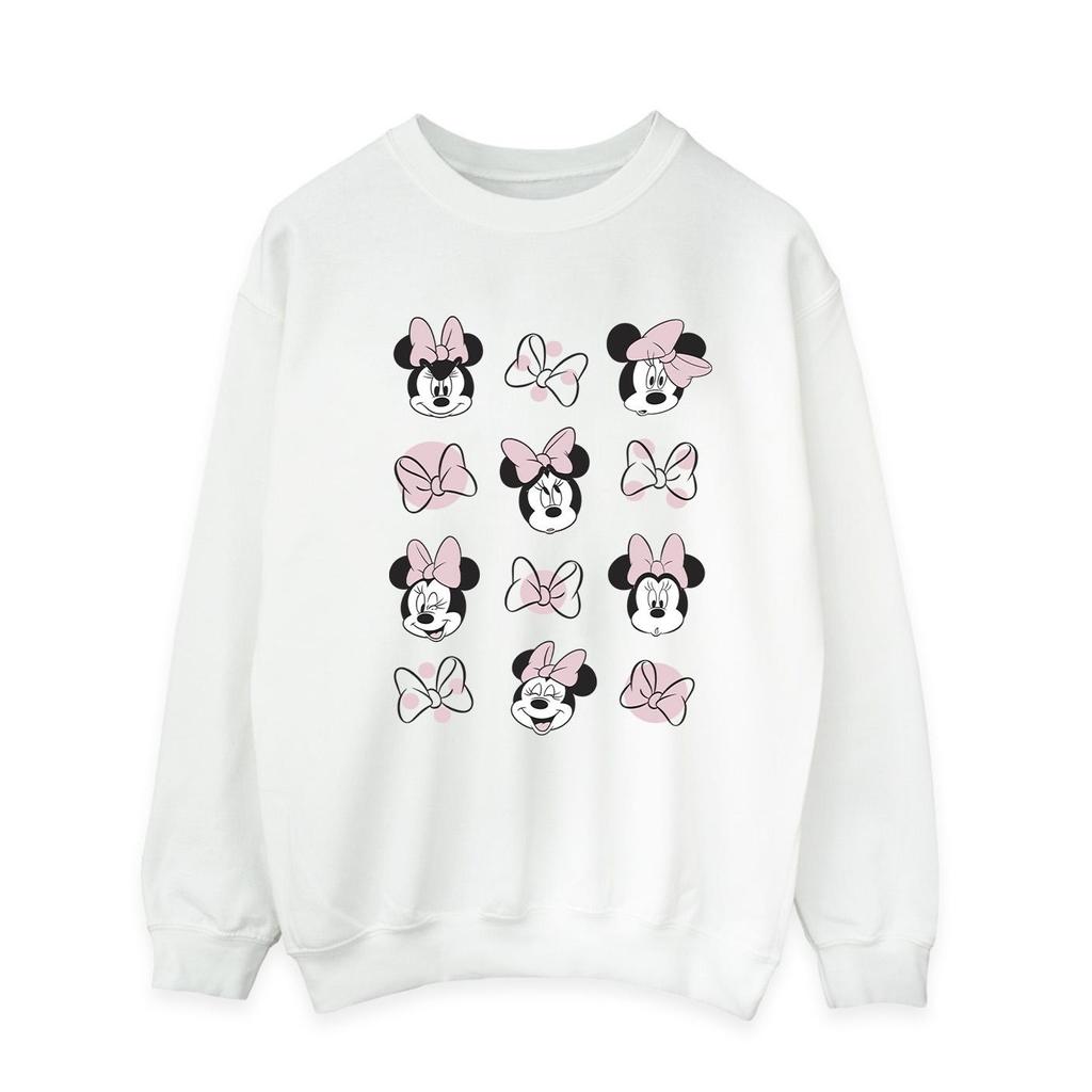 Disney Mens Minnie Mouse Multiple Sweatshirt