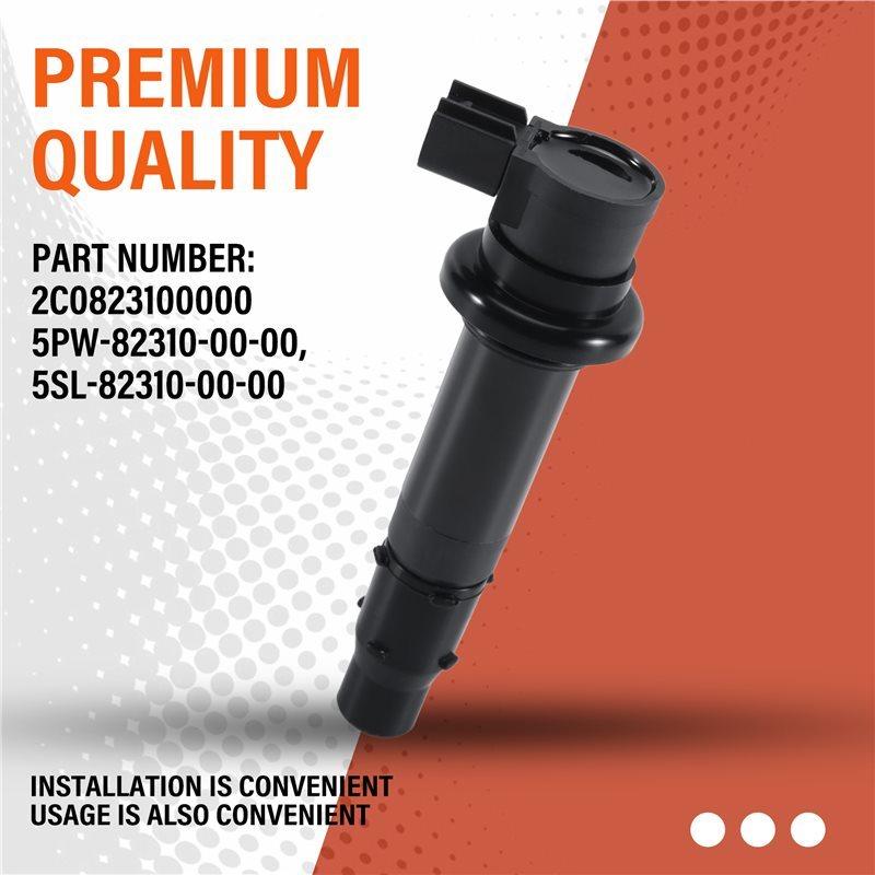 Motorcycle Ignition Coil Stick 2C0-82310-00-00 F6T558 For YZF R1 FZS1 V-MAX 1700 YZF R6S FZ1 YZF-R6 5PW823100000