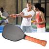 Nonslip Pickleballs Training Racket Pickleballs Training Paddle Carbon Fiber Pickleballs Paddle with Sweet Spots Designs