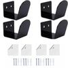 4PCS Screw Mounting Baseball Glove Wall Mount Baseball Mitt Wall Holder Practice Gear Organization