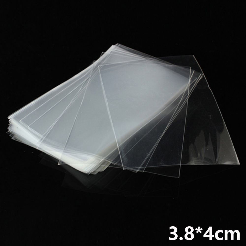 100PCS/Pack Gift Transparent Cellophane Cookie Packaging Sweets Pocket Candy Bag Lollipop Pouch