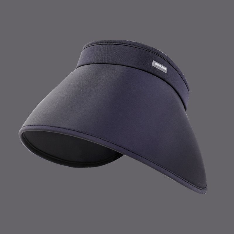 

2024 New Arrival Surround Hat Sun Hat Big Brim Foldable Sun Protection Hat Female Outdoor Topless Hat Sun-Proof Sun Type XMZ087 dark gray All yards
