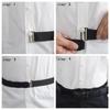[Lamerry] Shirt Garter Belt, Inner Belt, Comes with Box, Gift-ready, Silicone Anti-slip, Unisex, Black