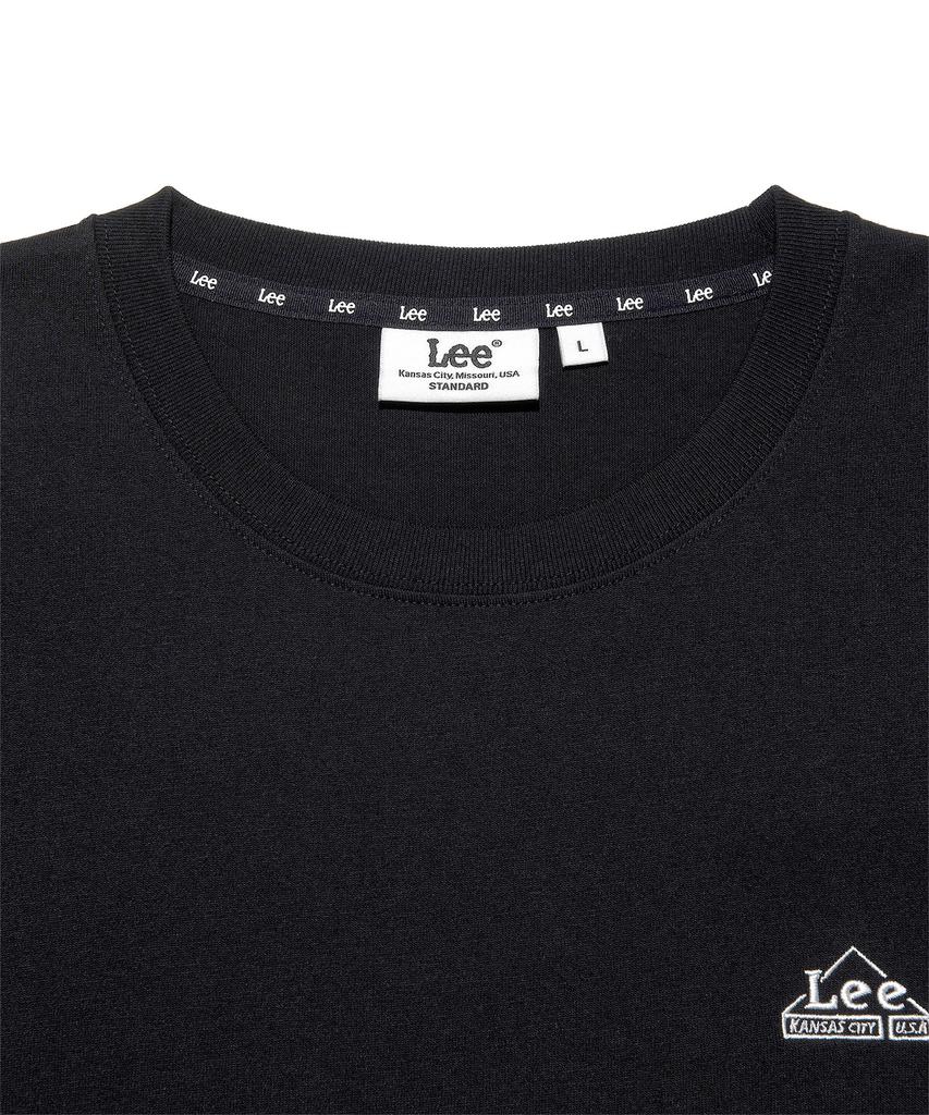 LEE Basic Long Sleeve T-Shirt Black