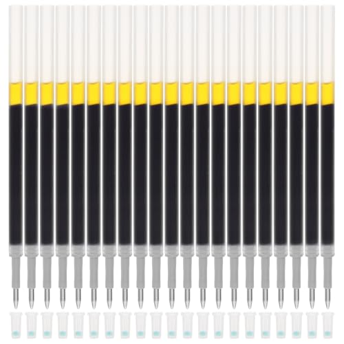 Gel Pen Refills, LOORGVEL, Black Plastic, 60-Pack