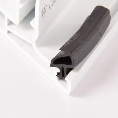 UPVC Inward/Outward Sealing Strip for Door and Window Frames - White Casement, Heat-Preserving.