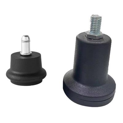 5 Piezas Deslizadores de Silla de Oficina de Nylon de Alta Resistencia Reemplazos de Ruedas para Silla de Oficina Nylon y Fieltro para mejorar la Estabilidad y el Silencio
