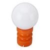 Retro Stolná lampa Dekoratívne sklenené tienidlo Drevená základňa USB Malé nočné svetlo na nočný stolík do spálne