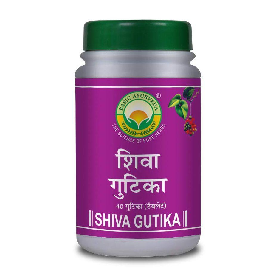Шива Гутика (40 таб), Shiva Gutika,  Basic Ayurveda