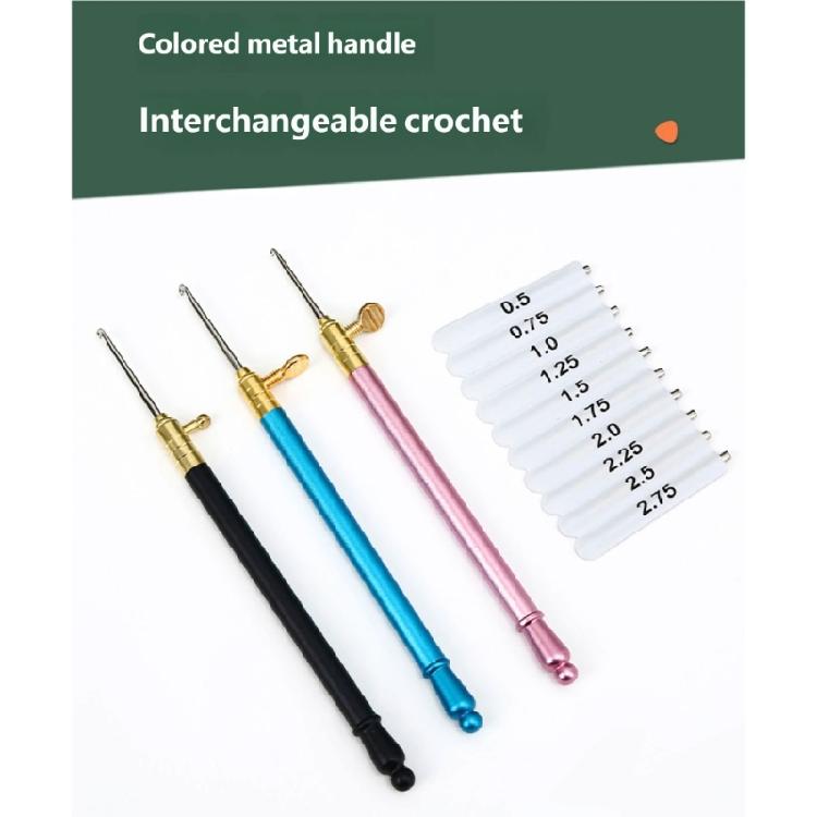 Sturdy Metal Crochet Hook For Smooth Knitting Experience On Any Project