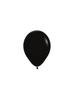 Balony Lateksowe Sempertex, Black, 12Cm, 50Szt.