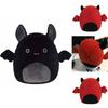 Adorable Halloween Devil Bat Plush Toy Soft And Cuddly Stuffed Cartoon Doll For Kids