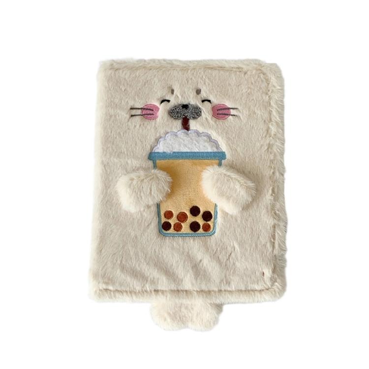 

Kpops Photocard Binder Cover,Kpops Photocard Holders Book,Plush Photo Album 5in Binder Photocard Album Gift for Womens коричневий