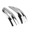 N60R-2Pcs Chrome Rearview Side Mirror Stripe Cover Trim For Honda CR-V CRV 2017-2019
