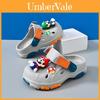 Kids Mario Cartoon Slip-on Sandals Soft Comfortable Eva Beach Footwear For Boys