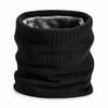 Men Winter Neck Warmer Thick Fleece Lined Thermal Neck Gaiter Soft Stretch Scarf for Skiing Cycling Hiking Cold Weather