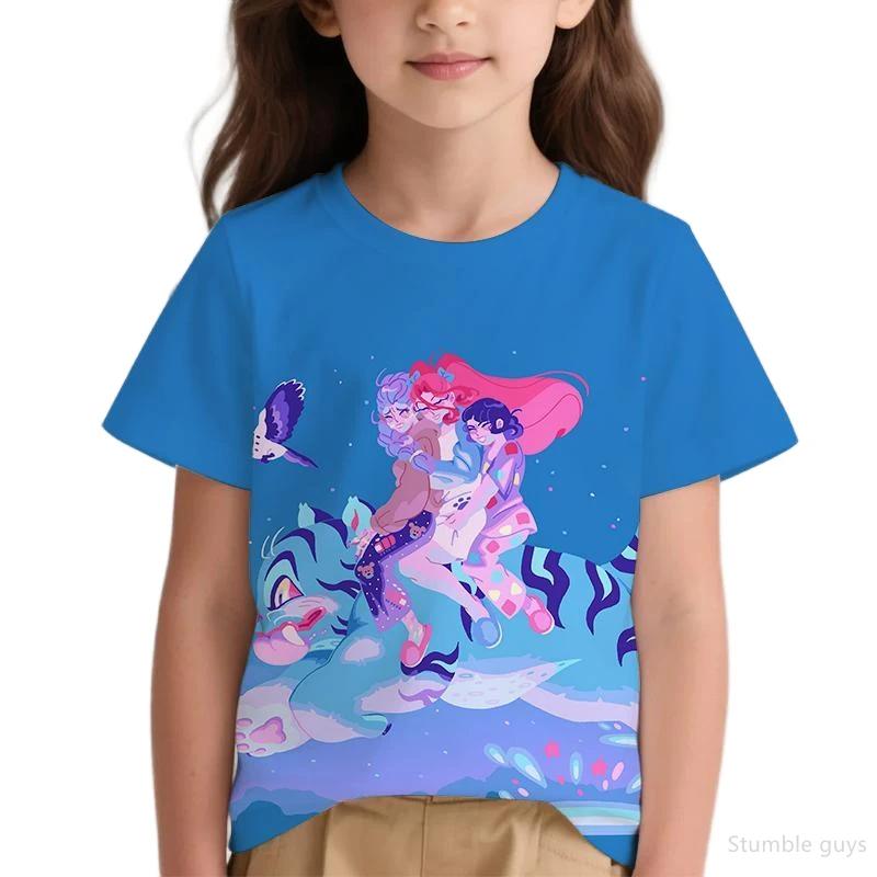 

Demon Hunter 3D Printed Casual T-Shirt - Summer Boys & Girls Quick-Dry Breathable Sports Short-Sleeved Children s Shirt 110