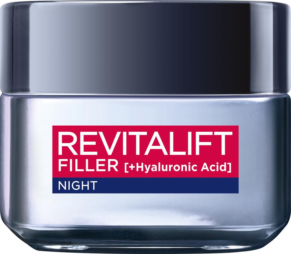Loreal Revitalift Filler Anti-Aging Hyaluronic Acid Night Cream 50Ml