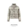 Jnleaog Autumn New Women's Clothing Fashion Style Stylish Fashion Lazy Fancy Jacquard Knitting Outwear