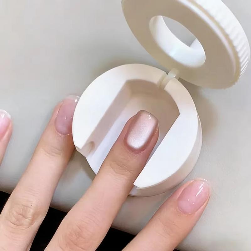 Spinning Cat Eye Manicure Magnet Upgraded Wide Light Effect Glass Bead Ideal for DIY Nail Art Salon Home Use