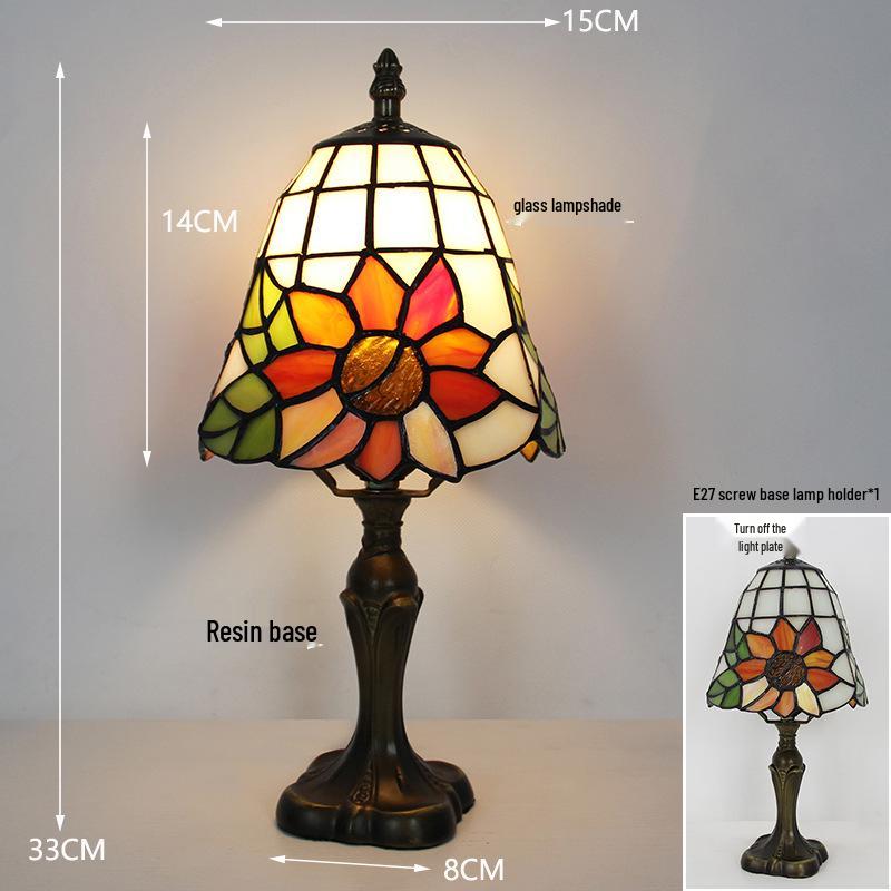 European Retro Dimmable Desk Lamp for Study, Cafe, or Bedroom