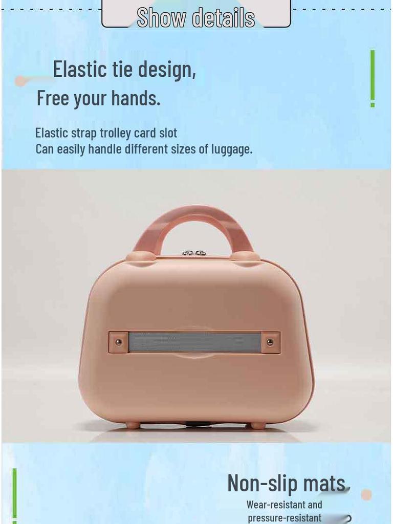 Handbag Student Suitcase & Portable Cosmetics Storage/Gift/Souvenir Toolbox