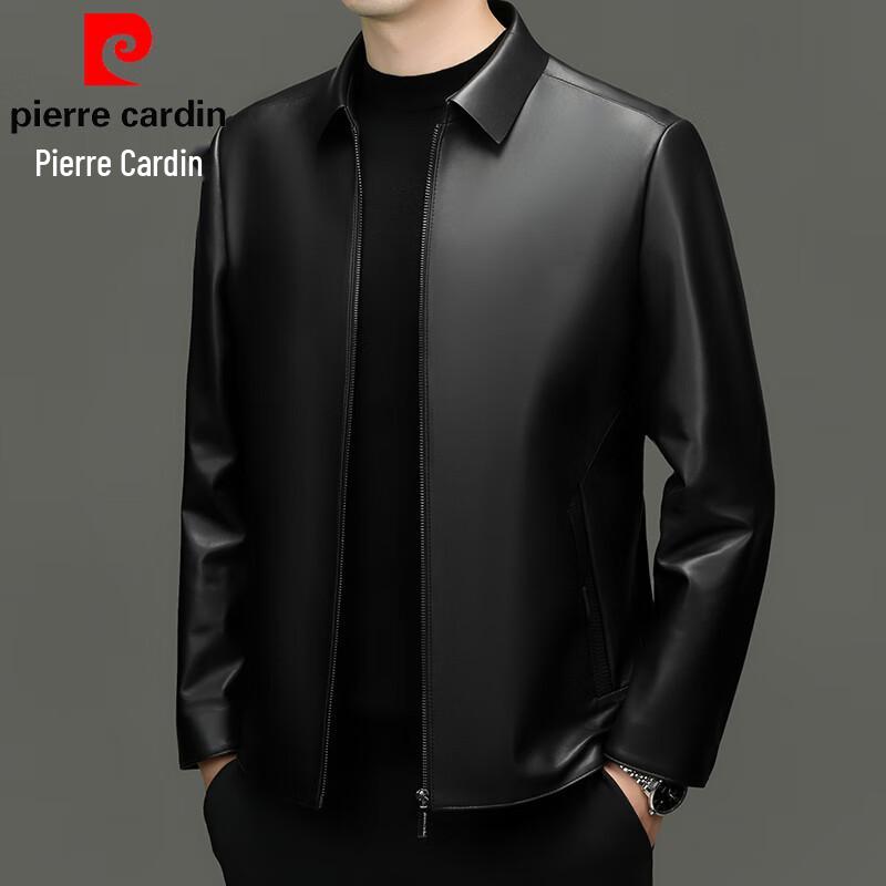 Pierre Cardin Men's Genuine Sheepskin Leather Jacket