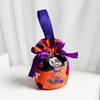 Handheld Halloween Candy Tote Bag Pumpkin Pattern Design Halloween Gift Handbag  Halloween Party