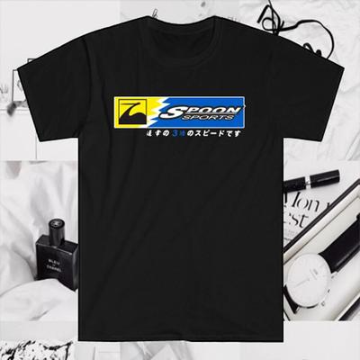 Spoon Sports Racing Uomo Nero Taglia S-5XL