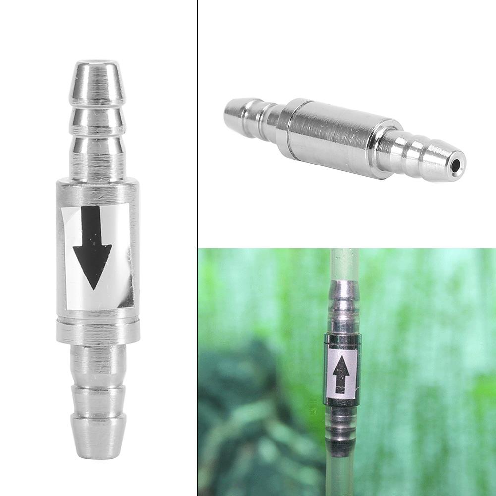 Edelstahl CO2 Weg Überprüfen Ventil Für Aquarium Co2 System Aquarium CO2 Diffusor und P