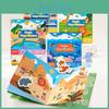 Transportation Animal Dinosaur Ocean Theme Books Early Education Learning Toy