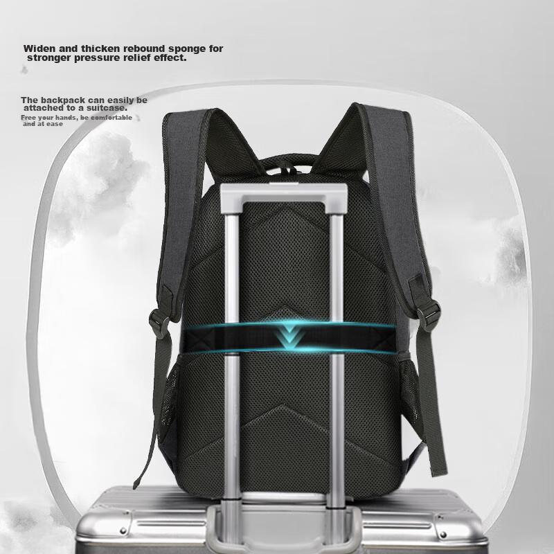VICTORIATOURIST Laptop Backpack for Men, 17.3-Inch Gaming Notebook Bag, Large Capacity Schoolbag, Travel Business Backpack